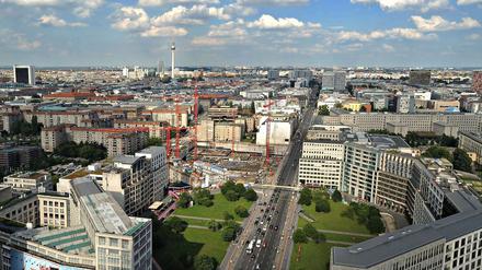 Der Leipziger Platz - in unmittelbarer Nähe zum Potsdamer Platz.
