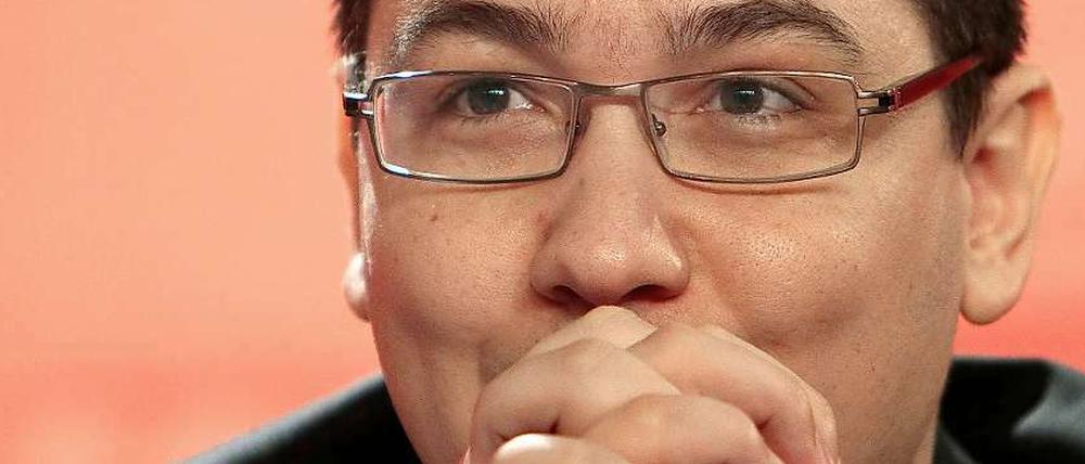 Der Vorsitzender der Sozialliberalen Union und aktuelle Rumänische Regierungschef Victor Ponta macht momentan durch unsaubere Regierungsgeschäfte von sich Reden.
