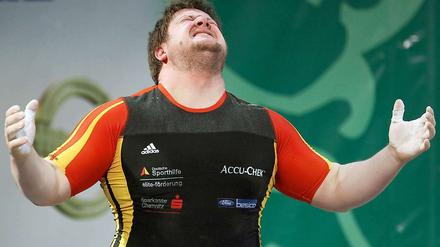 Wer wird der neue Matthias Steiner? Der Gewichtheber überraschte vor vier Jahren in Peking.