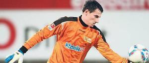 Jan Glinker, 28, spielt seit 2002 für den 1. FC Union und war dort lange Stammkeeper. Zur neuen Saison ist er als Ersatzmann von Neuzugang Daniel Haas eingeplant. 