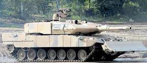 Ab in die Wüste? Saudi-Arabien hat Interesse am Kampfpanzer Leopard 2A7.Foto: dpa