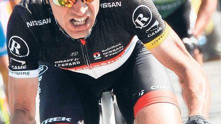 Sie nennen ihn Jensie. Jens Voigt fährt seine 15. Tour de France – womöglich ist er auch noch nächstes Jahr dabei. Foto: dpa