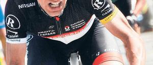 Sie nennen ihn Jensie. Jens Voigt fährt seine 15. Tour de France – womöglich ist er auch noch nächstes Jahr dabei. Foto: dpa