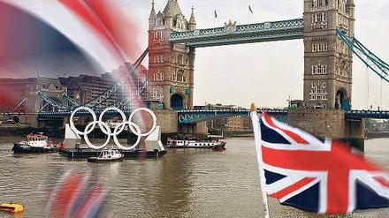 Schönes Spektakel. Mitglieder des Bundestags-Sportausschusses wollen in London auch prüfen, ob das staatliche Fördergeld im Sport sinnvoll eingesetzt wird. Der DOSB unterstellt jedoch einigen Abgeordneten, dass sie nicht mal wüssten, wohin sie schauen sollen. Foto: dpa