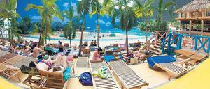 Aufwärmen unterm Foliendach: "Tropical Islands" ist beliebter denn je.