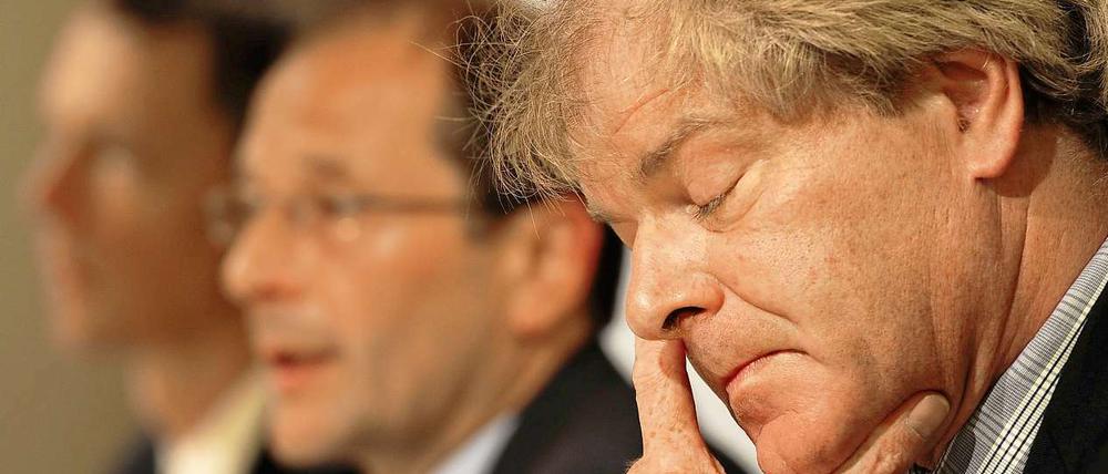 Aufgegeben: Sachsen Verfasschungsschutzpräsident Reinhard Boos tritt zurück.