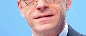 Nicht einverstanden mit der Bankenrettung: Munich-Re-Chef von Bomhard.