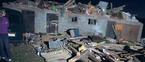 Resignation nach dem Tornado.