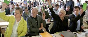 Grüne Spitzen: Renate Künast, Jürgen Trittin, Claudia Roth und Cem Özdemir.