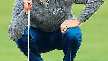 Schlechter Ausblick. Martin Kaymer leistete sich zu viele kleine Fehler. Foto: dpa