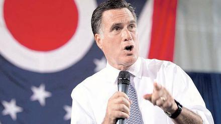 Kann derzeit nicht überzeugen. Der konservative Präsidentschaftskandidat Mitt Romney will nur einen Teil seiner Steuererklärungen veröffentlichen.