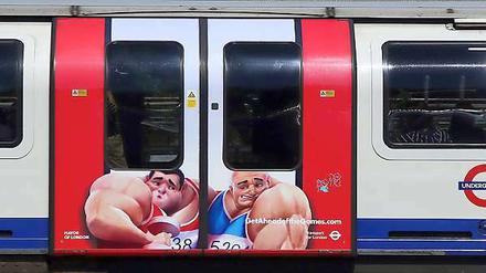 Es wird voll werden in London. Doch solche Kraftprotze bleiben in den Stoßzeiten hoffentlich vor der Tür des Nahverkehrs.