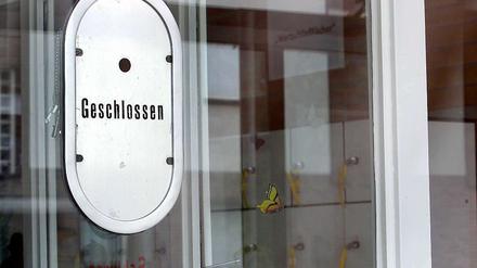 Schalter geschlossen. Kein ungewohntes Bild in Berlin.