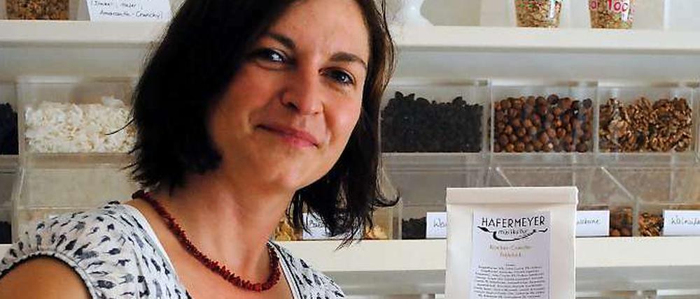 Keines wie das andere: Bei Bettina Meyer findet jeder sein Wunsch-Müsli.
