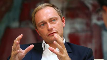Christian Lindner, Chef des größten FDP-Landesverbands Nordrhein-Westfalen.
