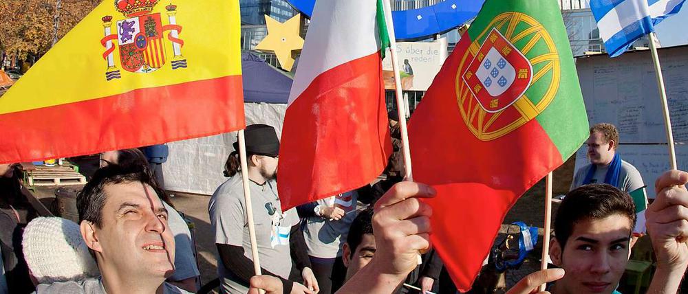 Vor allem Zuwanderer aus den Krisenländern kommen nach Deutschland.