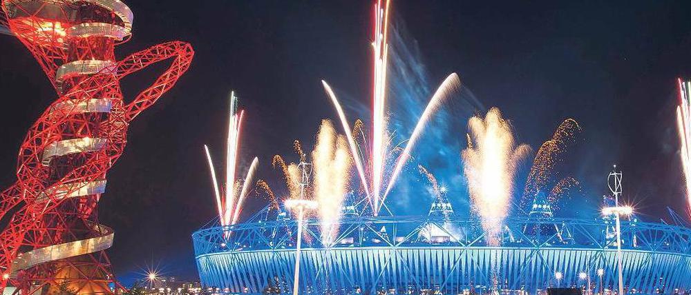 Bei dem heutigen Eröffnungsfeier wird die olympischen Spiele richtig anfangen.