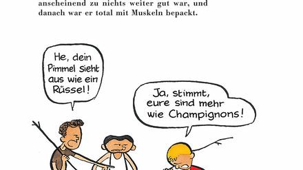 Sozial disqualifiziert: Die Hauptfigur beim Penisvergleich.