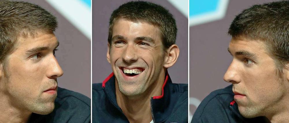 Michael Phelps will bei seinen letzten Spielen zum Star für die Ewigkeit werden.