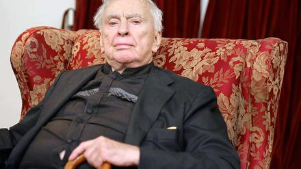 Gore Vidal in seinem Haus in Los Angeles.