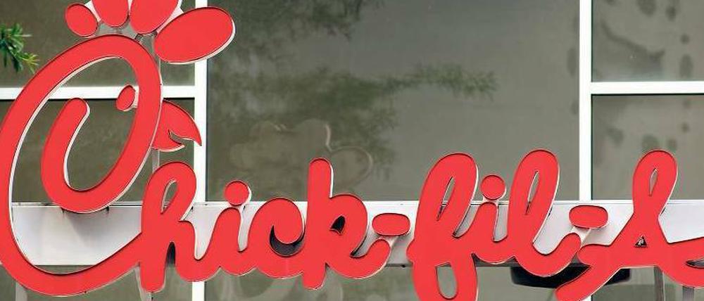 Essen und Politik. Die konservative Fast-Food-Kette Chick-fil-A macht vor allem im Süden der USA ihre Geschäfte. 