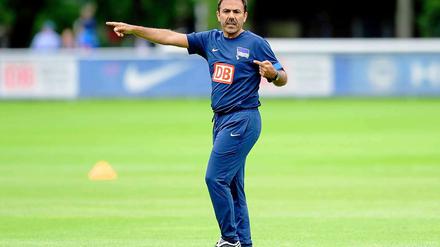 Taktik? Mach ick', sagt Hertha-Trainer Jos Luhukay. 