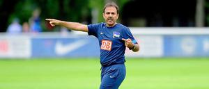 Taktik? Mach ick', sagt Hertha-Trainer Jos Luhukay.