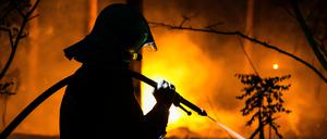An vorderster Front: Mehrere hundert Mal brennt es jedes Jahr in Brandenburg.