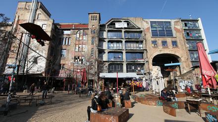 Das Kunsthaus Tacheles an der Oranienburger Straße.