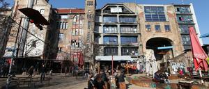 Das Kunsthaus Tacheles an der Oranienburger Straße.