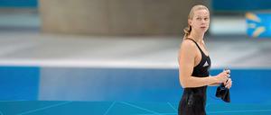 Nach dem Rennen ließ Britta Steffen die Zukunft ihrer Karriere offen. 