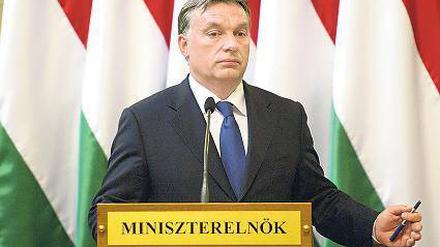 Ungarns Premier Viktor Orban plant eine Änderung des Wahlgesetzes.