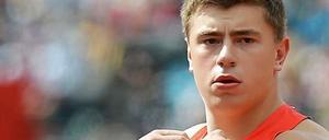 Erst 22 Jahre alt und schon eine olympische Medaille: Kugelstoßer David Storl gewann bei seinen ersten Olympischen Spielen die Silbermedaille im Kugelgestoßen.
