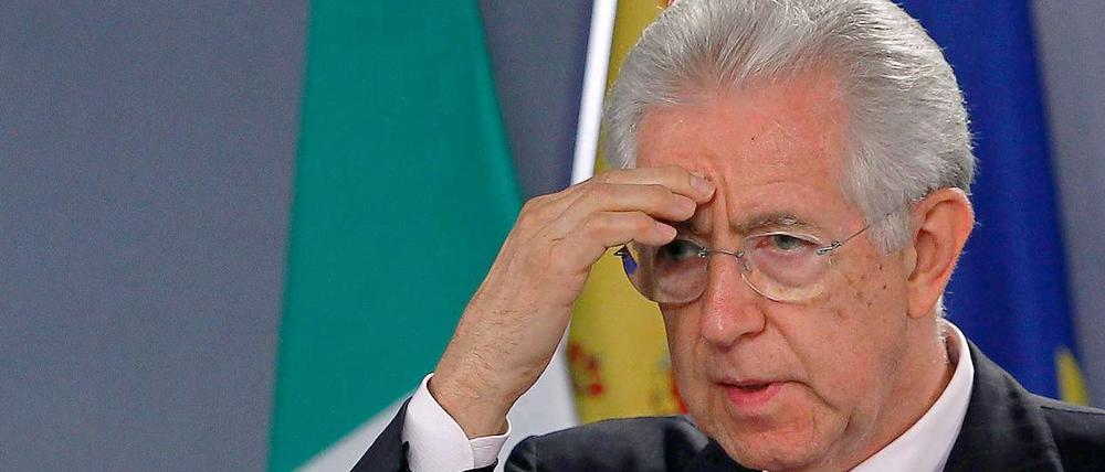 Mario Monti macht sich Sorgen um Europa, sagt er in einem Interview.