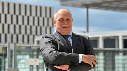 Amt und Hürden: Horst Amann hat seinen Job als Technikchef auf der BER-Pannenbaustelle angetreten.