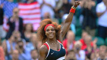 Nach zwei Goldmedaillen im Doppel holte Serena Williams nun ihre erste goldene Einzelmedaille.