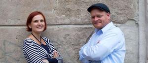 Geht da was? Linken-Chefin Katja Kippling und Piraten-Chef Bernd Schlömer.