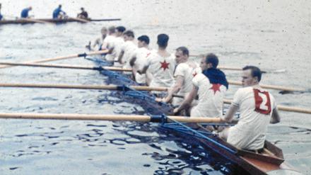 Auf dem Wasser des Templiner Sees wurde das Rennen gefahren. 