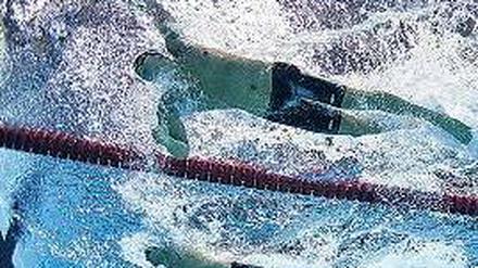 Schneller als die Kamera. Dimitrij Ovtcharov erkämpfte sich im Spiel um Platz drei