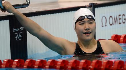 Chinesische Schwimmerin Ye Shiwen schwamm mit 16 einen Weltrekord.