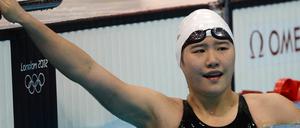 Chinesische Schwimmerin Ye Shiwen schwamm mit 16 einen Weltrekord.