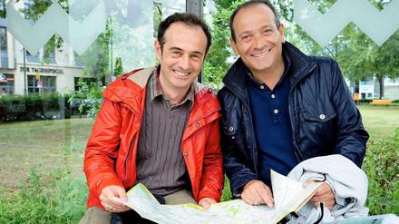 Stippvisite. Claudio Casalotti und Lillo di Mauro kommen aus Italien.