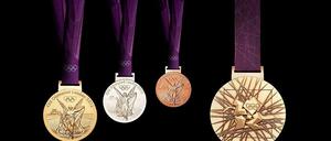 Von diesen Medaillen haben die deutschen Athleten nicht so viele geholt, wie es die Verbände von ihnen erwarteten.