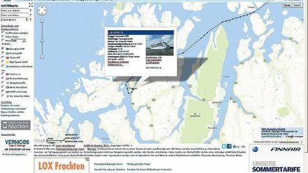 Vom Nordkap kommend liegt die „Columbus 2“ in dieser Momentaufnahme im Hafen der norwegischen Stadt Tromsø.