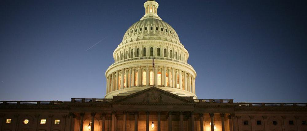 Das Kapitol in Washington.