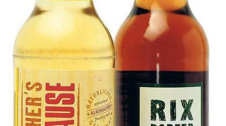 Alt und neu. Die „Rixdorfer Fassbrause“ wird nach Originalrezept gebraut, die Krombacher Limo nicht. 