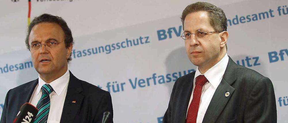 Der neue Verfassungsschutzchef Hans-Georg Maaßen hat am Freitag sein Amt angetreten.