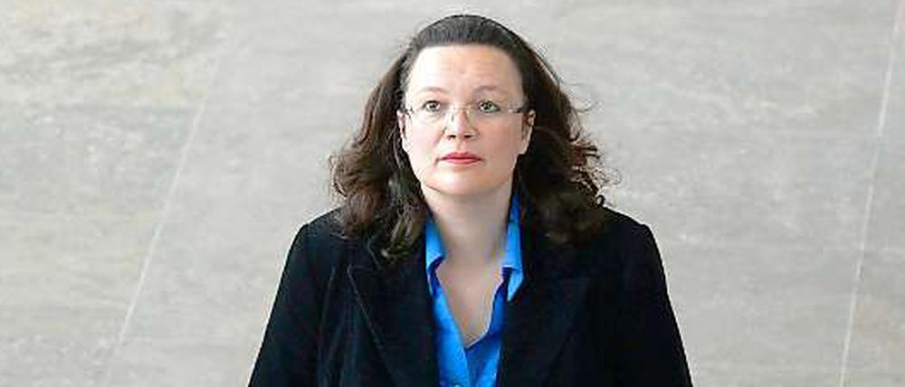 Andrea Nahles.