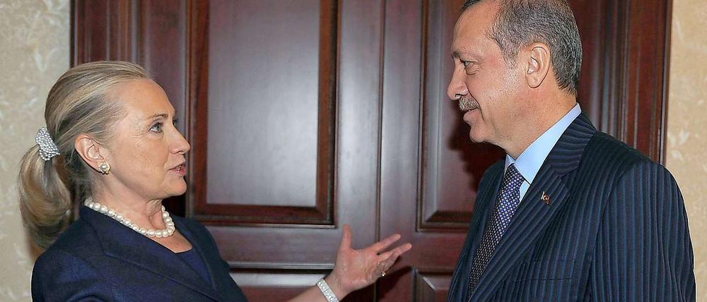 US-Außenministerin Hilary Clinton will die Zusammenarbeit mit der Türkei verstärken.