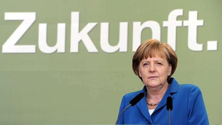 Vor Angela Merkel liegt viel Arbeit.